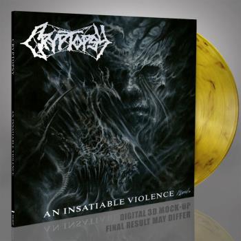 An insatiable violence (Gold Marble)