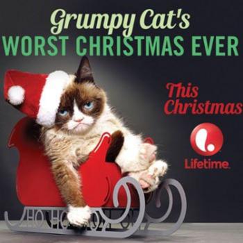 Grumpy Cat`s Worst Christmas Ever