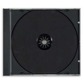 CD-ask med svart insats