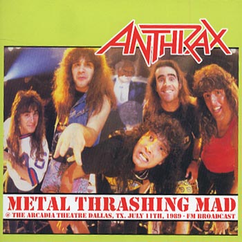 Metal thrashing mad at Arcadia 1989