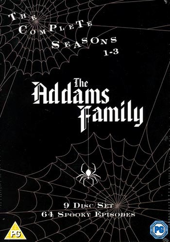 Familjen Addams / Säsong 1-3/ Complete box set