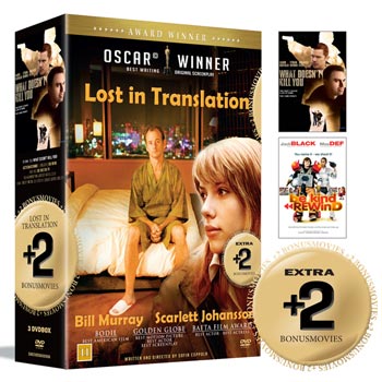 Lost in translation + 2 Bonusfilmer / Box