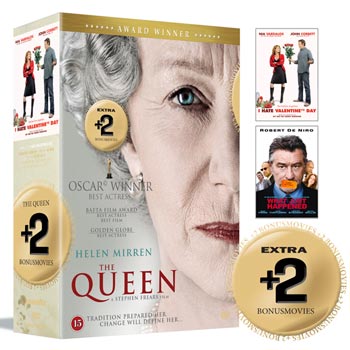 The Queen + 2 Bonusfilmer / Box