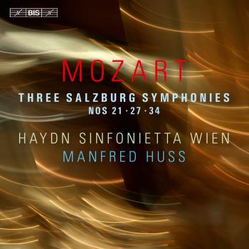 Three Salzburg Symphonies Nos 21/27/34