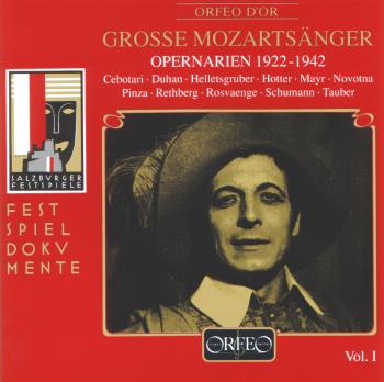 Grosse Mozartsänger Vol 1