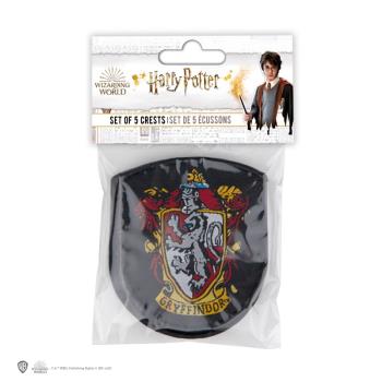 Harry Potter: Crest patch set of 5