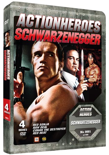 Arnold Schwarzenegger x 4 / Steelbook