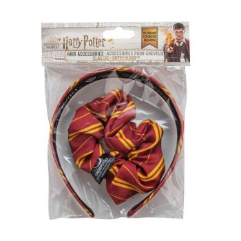 Harry Potter: Hair Headband scrunchy bow Set of 2 - CLASSIC - Gryffindo