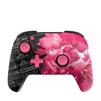 PDP Rematch Wireless Controller Grand Prix Peach Licensed Switch