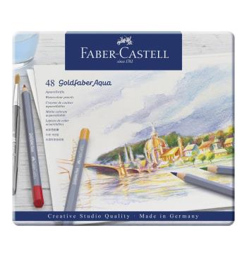 Faber-Castell - Goldfaber akvarel tin, 48 pc