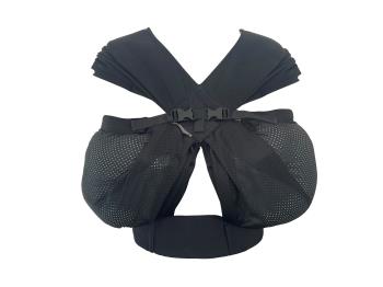 MiniMonkey - Baby Twin Carrier Black