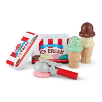 Melissa and Doug - Scoop & Stack Ice Cream Cone Playset