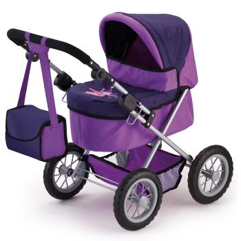 Bayer - Dolls Pram - Trendy - Purple