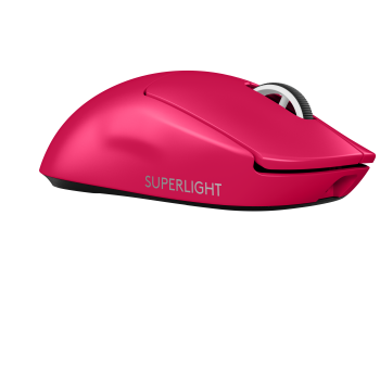 Logitech - G PRO X SUPERLIGHT 2 LIGHTSPEED Gaming Mouse, Magenta