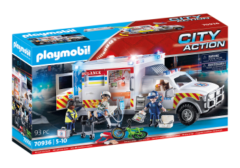 Playmobil - US Ambulance with Lights and Sound