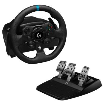 Logitech - G923 Racing Wheel and Pedals for Xbox X, S and PC