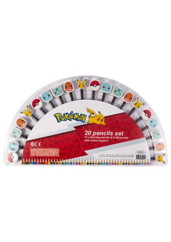 Kids Licensing - Pencils (20 pcs) - Pokemon