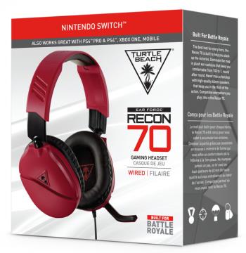 Turtle beach Recon 70N Switch Mid Red