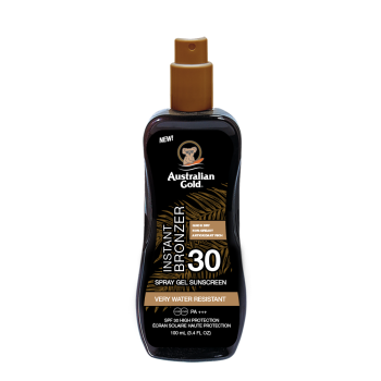 Australian Gold - Instant Bronzer Spray Gel - Travel Size - 100 ml