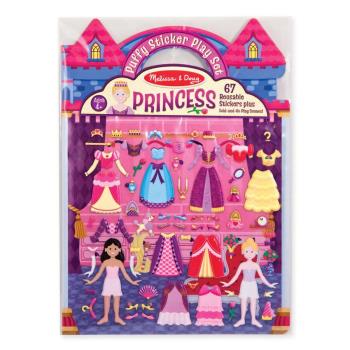 Melissa & Doug - Reusable Puffy Stickers - Princess