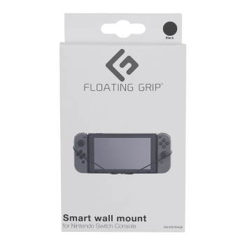 Nintendo Switch Console wall mount by FLOATING GRIP®, Black