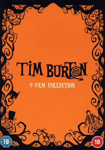 Tim Burton 9-film Collection (Ej svensk text)