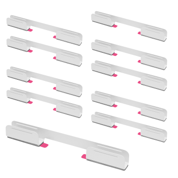 Govee - Neon Rope Light 2 Clips, White - 5-Pack for H61D5301 and H61D3301