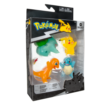 Pokémon - Select Translucent Battle Figure 4 Pack