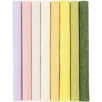 Crepe Paper - Pastel Colours