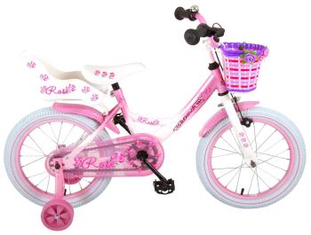 Volare - Children's Bicycle 14 - Rose Pink/white
