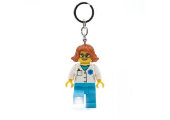 LEGO - Keychain w/LED - Female Doctor