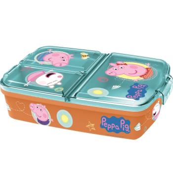 Stor -  Multi Compartment Sandwich Box - Peppa Pig (088808735-13920)