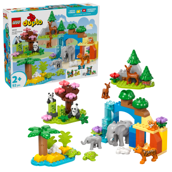LEGO - DUPLO Town - 3-in-1 Wild Animal Families