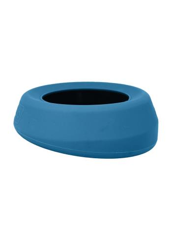 Kurgo - Splash Free Wander Dog Water Bowl, blue
