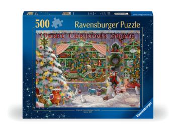 Ravensburger - Puzzle The Christmas Shop 500p