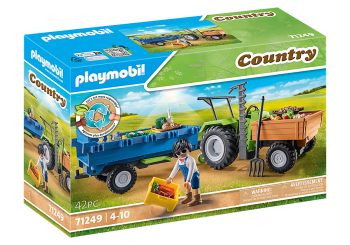 Playmobil - Tractor with trailer