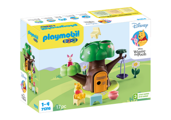 Playmobil - 1.2.3 & Disney: Winnie's & Piglet's Tree House