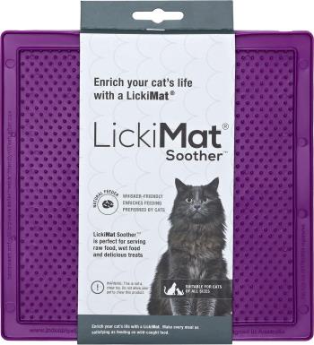 LICKIMAT - Cat Soother Purple 20X20Cm
