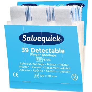 Salvequick - Blue plasters extra-long