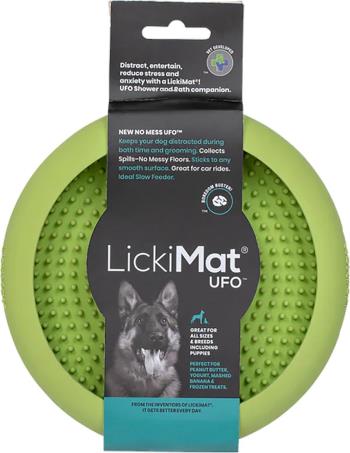 LICKIMAT - Dog Bowl Ufo Green