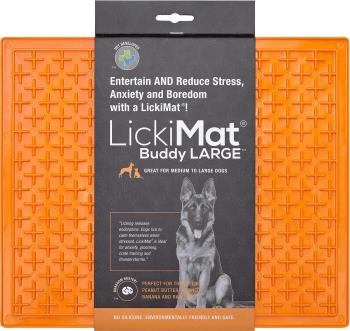 LICKI MAT - Dog Bowl Buddy Xl Orange 30,5X25,5Cm