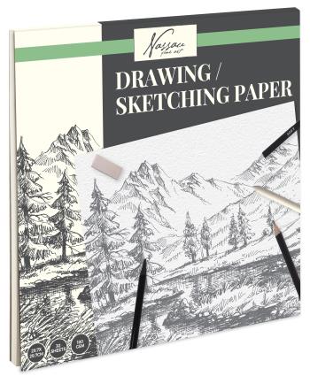 Nassau - Drawing grained paper, 30 sheets 180 g.