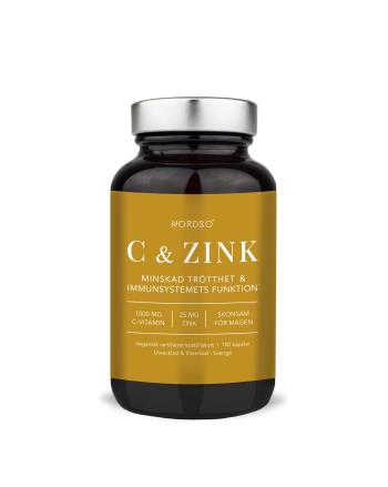 NORDBO - C-vitamin & Zink Vegan 100 Capsules