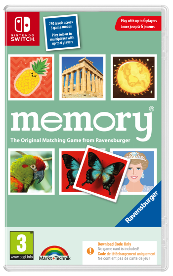 RAVENSBURGER: MEMORY (Code In A Box)