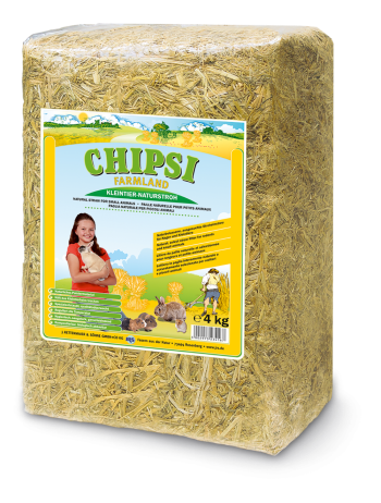 JRS Petcare - Chipsi Farmland Bedding Straw 4kg