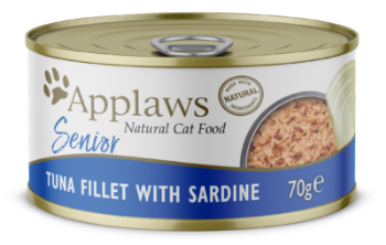 Applaws - Wet Cat Food 70 g - Senior - tuna sardines