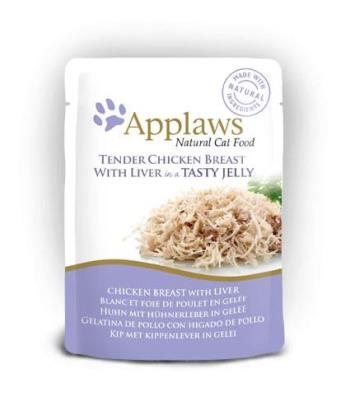 Applaws - Wet Cat Food 70 g Jelly pouch - Chicken & liver