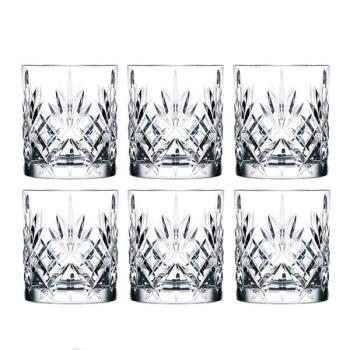 Lyngby Glas - Lyngby Krystal Melodia Whisky Glass 31 cl - Set of 6