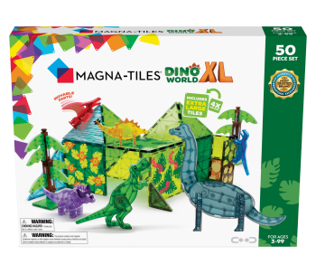 Magna Tiles - Dino World XL 50 pcs set