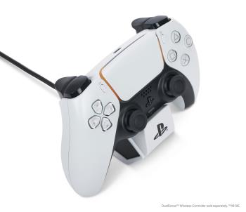 PowerA Solo chargingstation for PS5 DualSense Wireless Controller - White (Playstation 5)